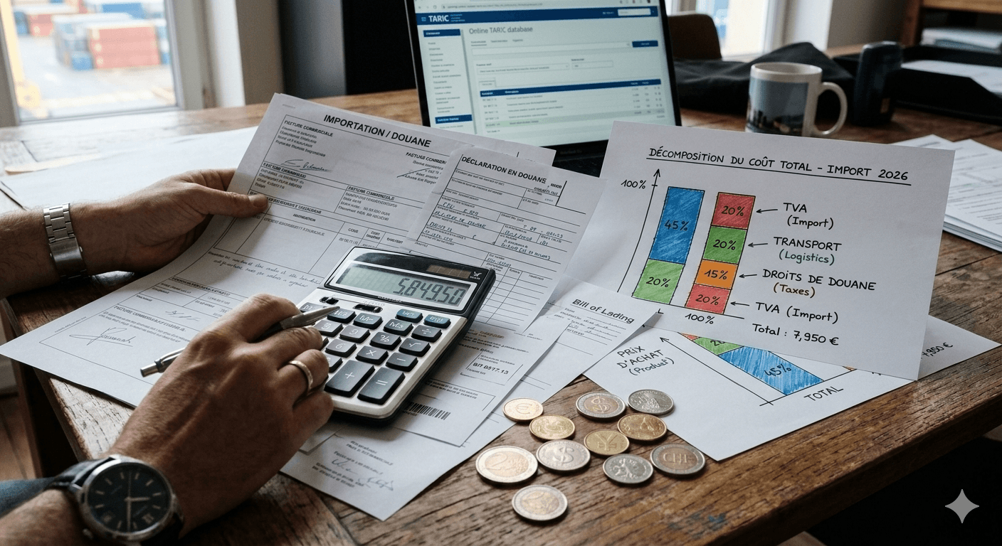 Comment calculer les droits de douane sur vos importations ?